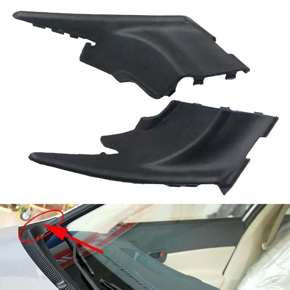 1 Pair Car Front Windshield Wiper Side Cowl Trim Cover For Hyundai Accent 2006-2011 Water Deflector Cowl Plate