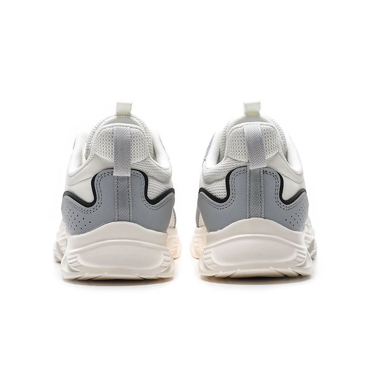 Anta Running Series Non-Slip Wear-Resistant Low-Top Running Shoes Men Sneakers White Gray 912235527-7