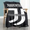 Juventus Customize Your Name Blanket Lightweight Customizable Blanket Comfortable Versatile for Nap Living Room Chair Seaside Four Seasons Universal