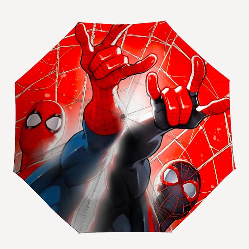 

1pc Spider-Man Automatic Folding Umbrella, 8 Ribs for All-Season Use 022