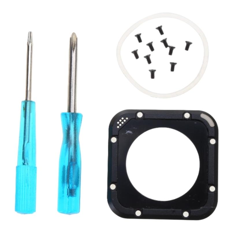 

Camera Lens Rings For 4S/5S Action Camera Lens Replacement Rings Screwdriver Sealing Rings Camera Accessory