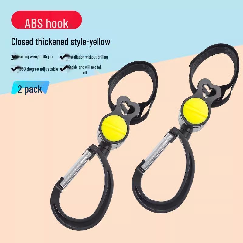 Universal Baby Stroller Hooks for Hanging Bags & Accessories
