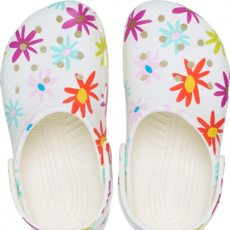 Crocs Classic Crafted Daisy Clog Toddler 211584 0wv