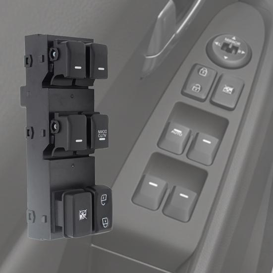 

Переключатель окна переднего окна надежный черный 93570-3W000 левый переключатель управления для Sportage