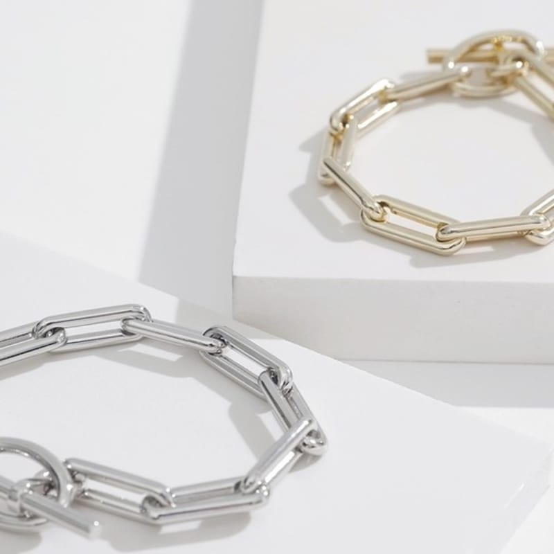 Brilliance Bold Chain Bracelet