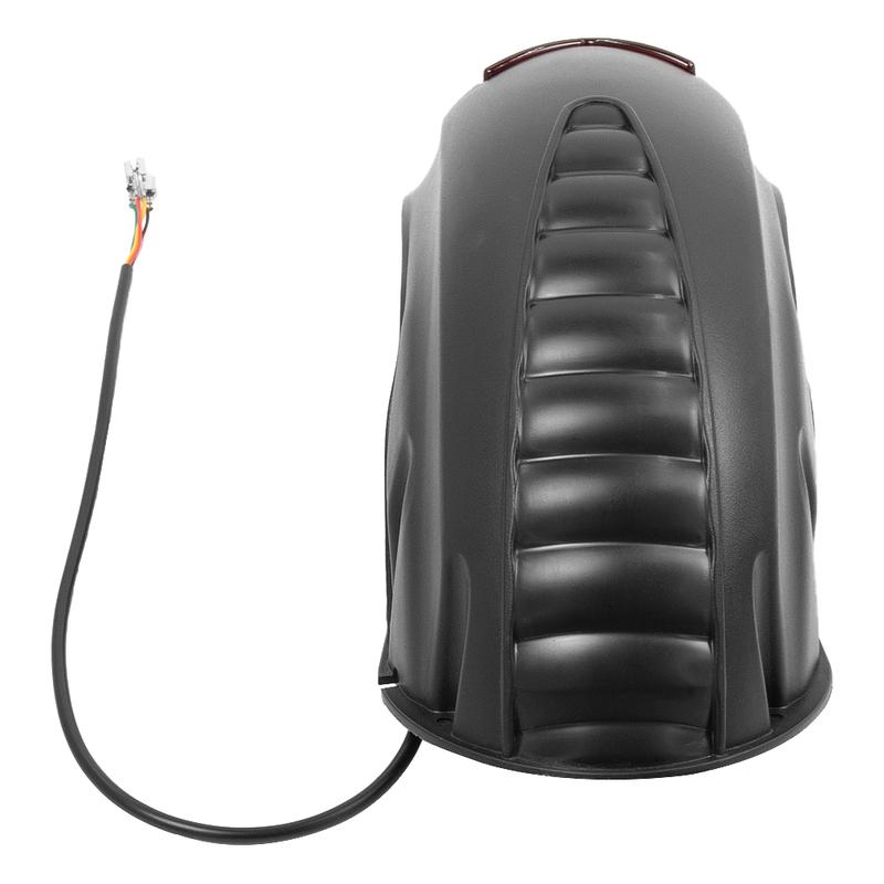Garde-boue arrière avec feu de freinage Nouveau garde-boue pour trottinette électrique KUGOO M4/M4 PRO pour trottinette 10 pouces Pièces de rechange