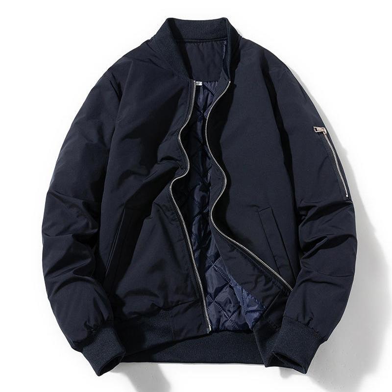 Spring Autumn Workwear Oversize Green Work Pilot Jacket Business Team Clothing Baseball Coat Plus Size Bomber Jacket