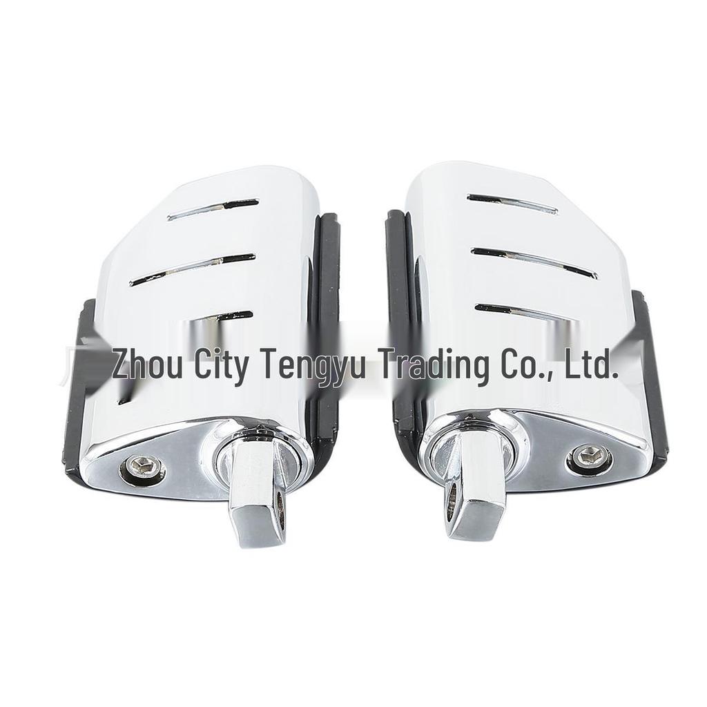 Anti-slip Electroplated Foot Pegs for Harley Road King & Street Glide Motorcycles