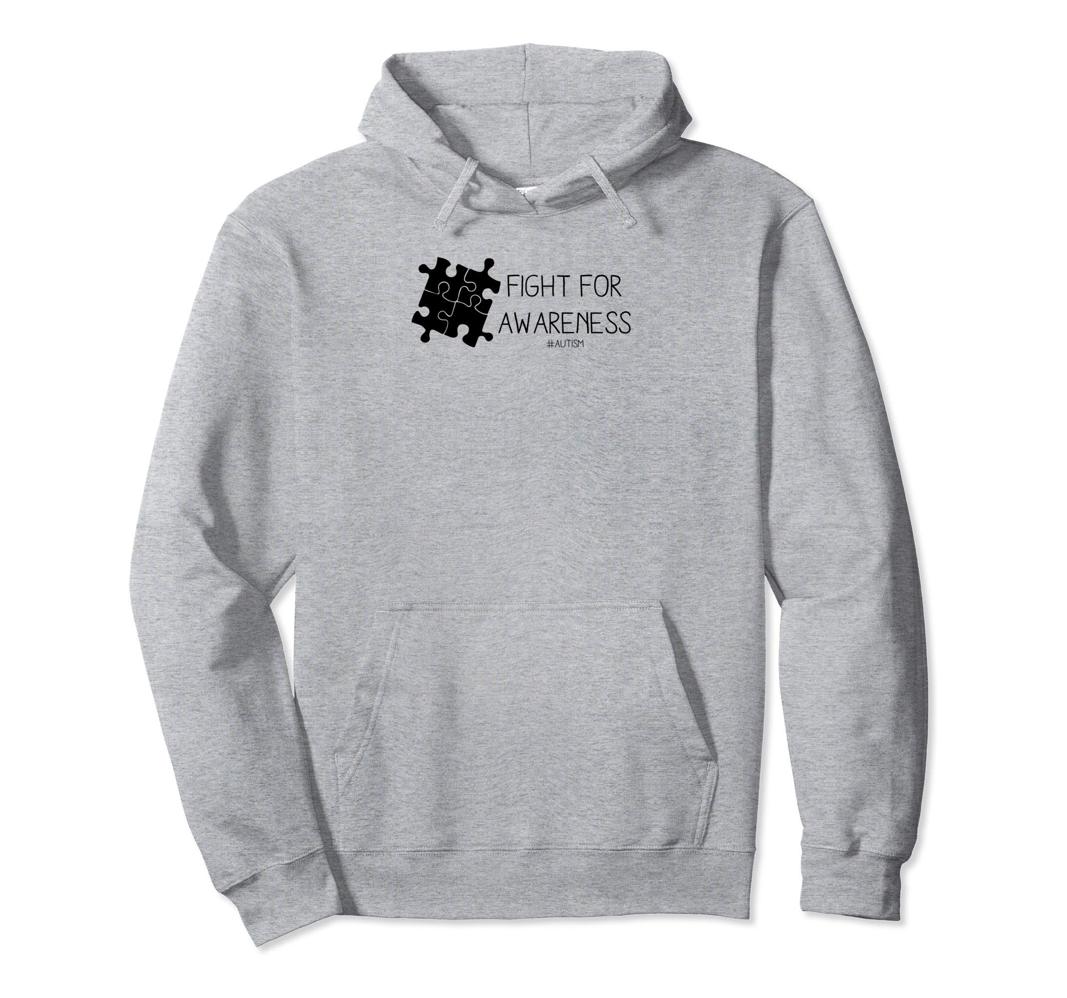 

Fight for Autism Awareness Puzzle Piece Love Hoodie