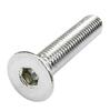 Onokatsu Stainless Steel Hex Socket Flat Head Pack of Made In with Flat Head Bolts, M6x20, 30, Japan, Caps, 140-00-0620