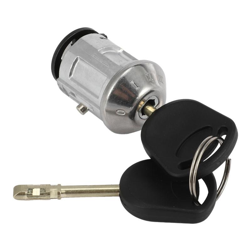 Durable-Car Ignition Switch Lock Cylinder With 2 Keys For Ford Focus MK1 Transit Connect 1998-2013 1022184 1677531