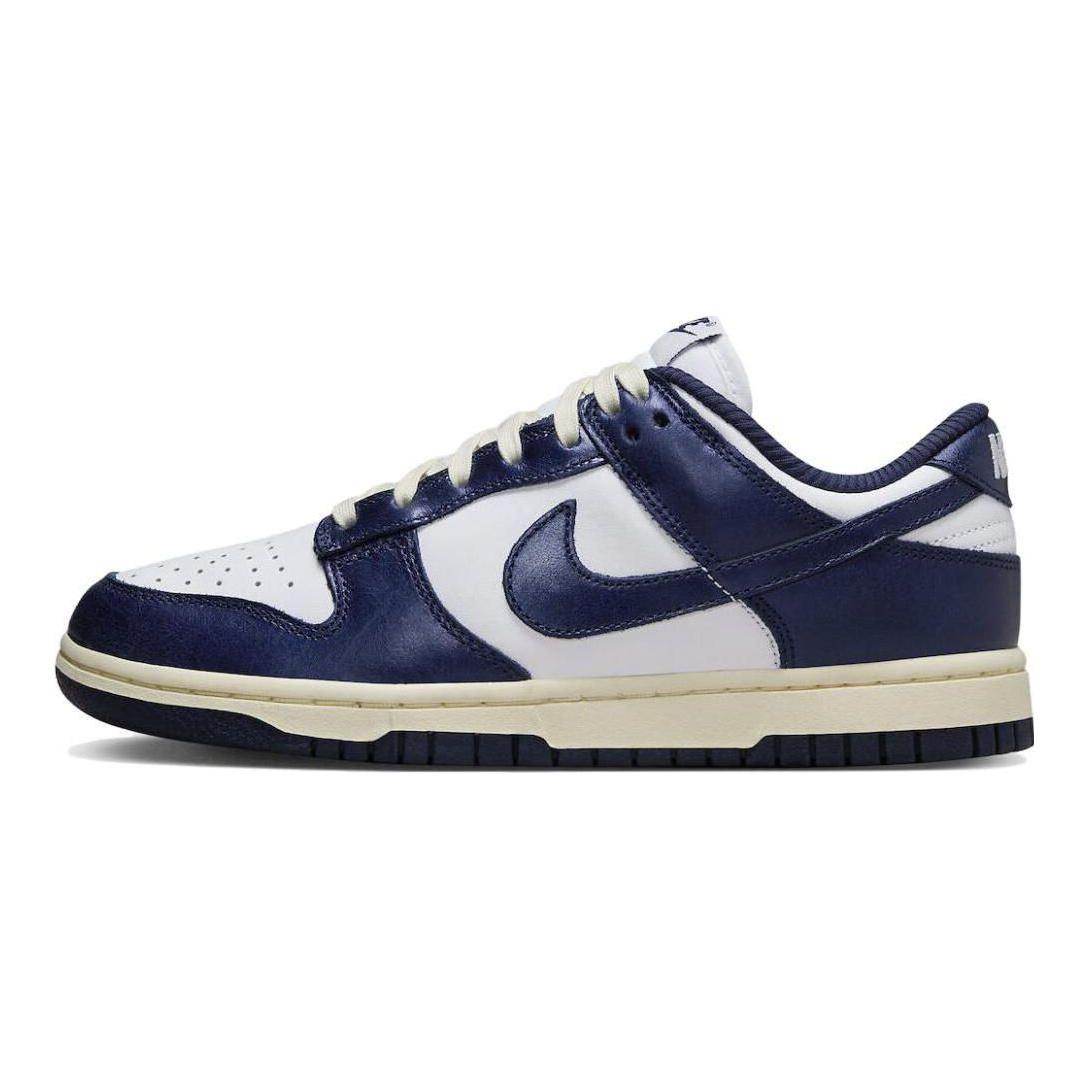 Nike Винтажные темно-синие женские кроссовки Dunk Low Premium Blue
