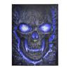 Halloween Rose Skull Head digitalprinted polyester Bedroom velvet flannel soft sofa cover blanket Fleece soft sofa cover