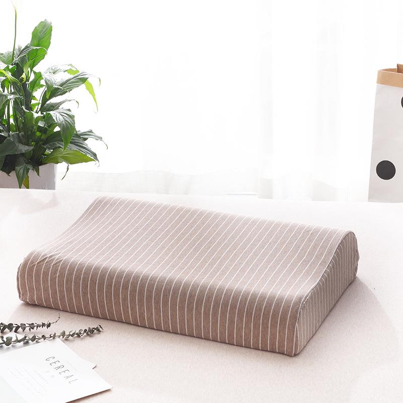 Latex Pillow Core Neck Pillow Memory Pillow Latex Pillow Fits Cervical Spine High Rebound Memory Foam Particle Latex Pillow