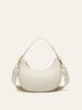 French women's bag new armpit bag fashion messenger portable niche semi-round crescent women's bag shoulder bag