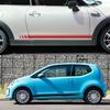 Car Door Racing Stripes Vinyl Decals Both Side Skirt Sticker Graphics Accessories For Volkswagen Up Hatchback Eco VW Move Up