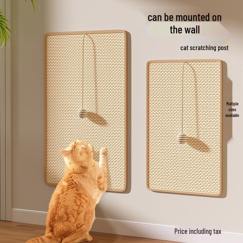 Tappetino tiragraffi per gatti in sisal: Protegge i Mobili, Durevole, Non Sgualcisce, Resistente all'Usura.