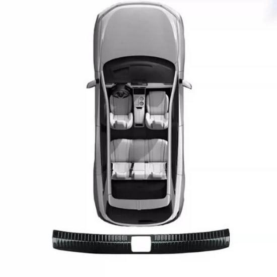 Wey V9X8X Car Door Sill & Trunk Bumper Stainless Steel Anti-scratch Interior Trim
