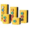Waterproof Emergency Stop Control Box with Indicator Lights (2-3 Hole)