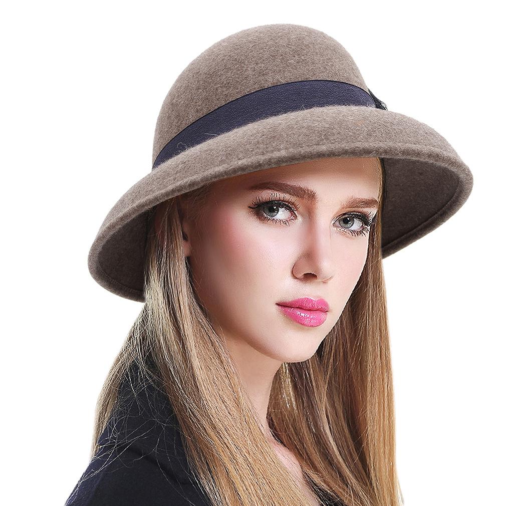 

Весенняя шляпа-федора, женская французская шерстяная шляпа-федора в стиле ретро, ​​кепка-федора для взрослых и женщин, повседневная элегантная универсальная шляпа для церковной вечеринки и уличной вечеринки H7232