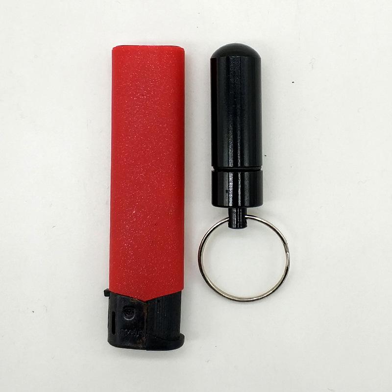 

Портативный алюминиевый брелок-водонепроницаемая таблетница - Мини, герметичная и идеально подходит для первой помощи