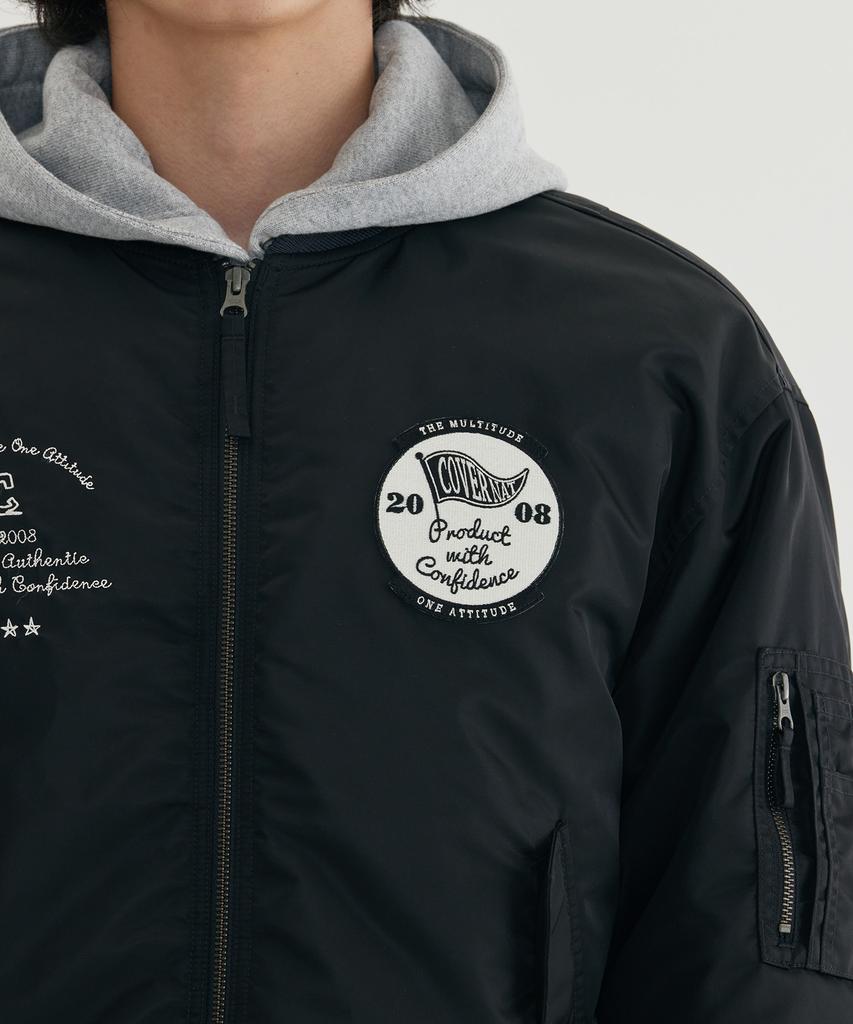 Covert Ma-1 Jacket Black