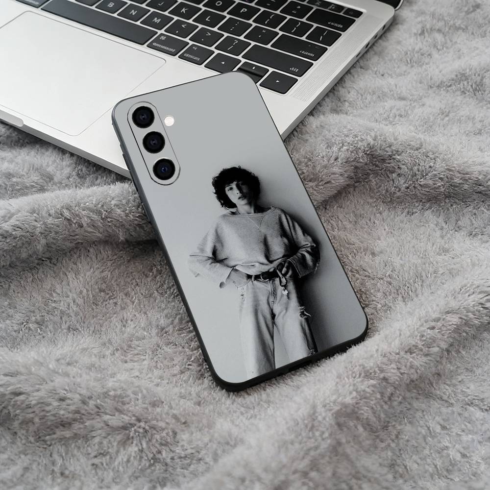 

Чехол для телефона нового поколения actor-F-Finn W-Wolfhard для Samsung Galaxy A73, A71, A72, A70, A53, A52, A51, Мягкий черный силиконовый чехол Samsung a30 a20