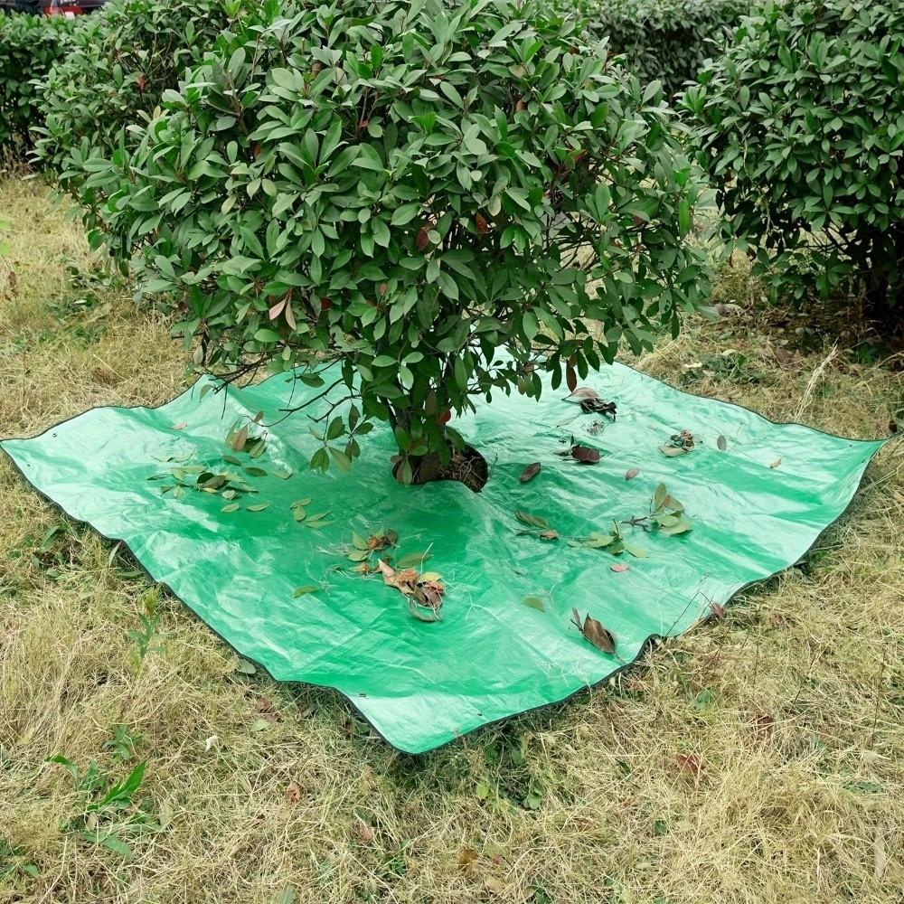 1m 3.28ft Trimming Shrubs Leaves Catcher Shrub Base Mulch Mat Garden Lawn Yard Maintenance