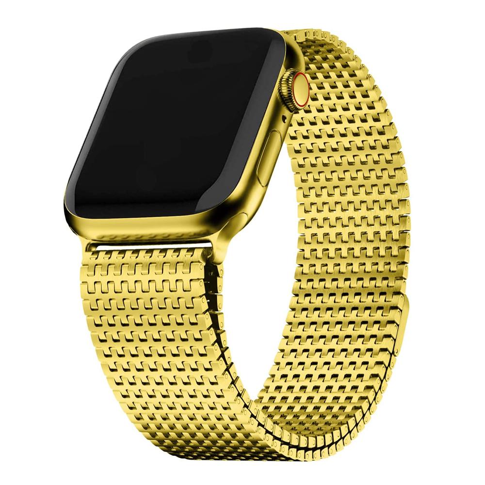 Magnetic Band For Apple Watch 11 10 9 Ultra 3/2 49mm 46 45 41mm 42mm Luxury Milanese Link Strap For iWatch Series 6 5 SE 40 44mm