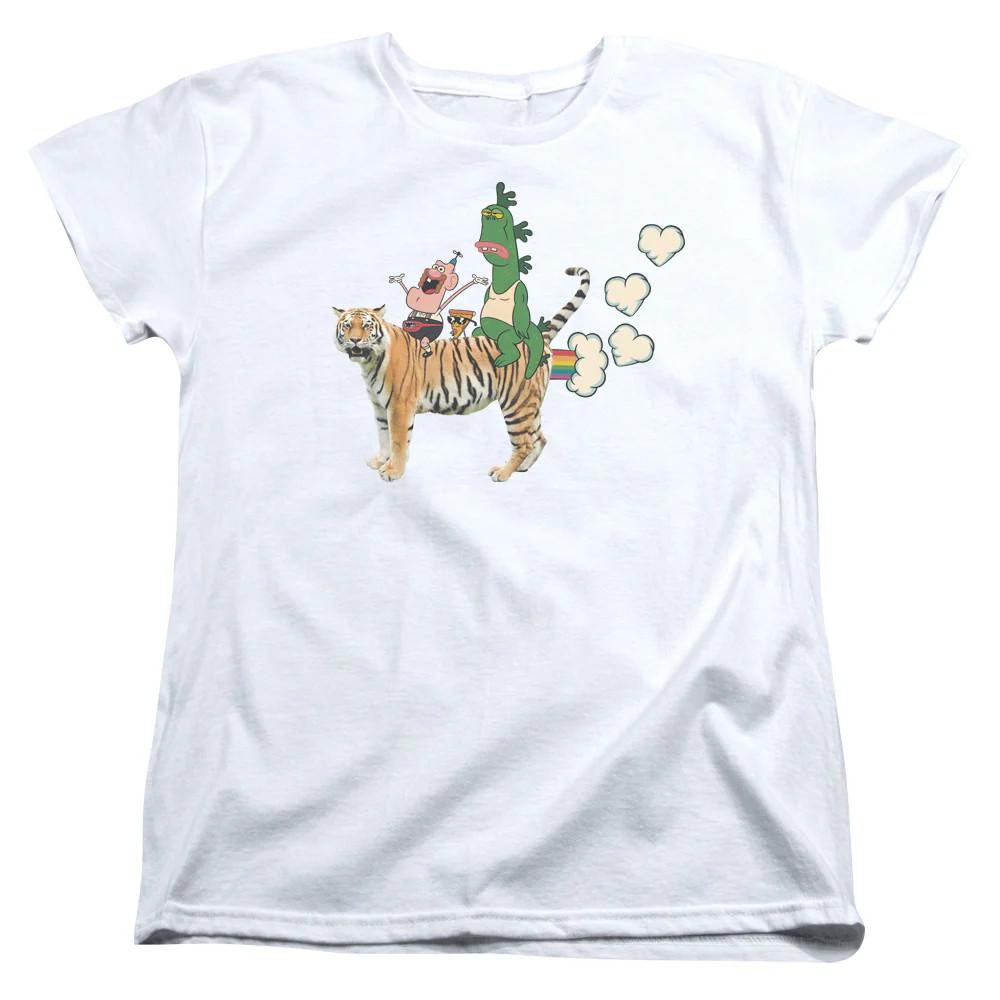 

Uncle Grandpa Fart Hearts Womens T Shirt White 4XL