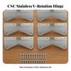 6 Pieces Downspout Extension Hinge Bracket Long-Lasting for Lawn Care, Gardening