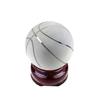 3Pcs Crystal Ball Wooden Bases Vintage Glass Ball Holder Size 3 DIY Display Stand Decorative Supplies for Round Balls