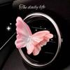 1Pcs Butterfly Shape Car Aroma Diffuser Fragrance Stone Air Freshener For Automobile Interior Decoration Diy Accessories