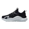 Li Ning Flow Cloud Lightweight Non-Slip Wear-Resistant Lightweight Low-Top Running Shoes Women sneakers Black White AGLR036-1