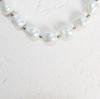 Bien Vetu Silver Point Baroque Imitation Pearl Necklace