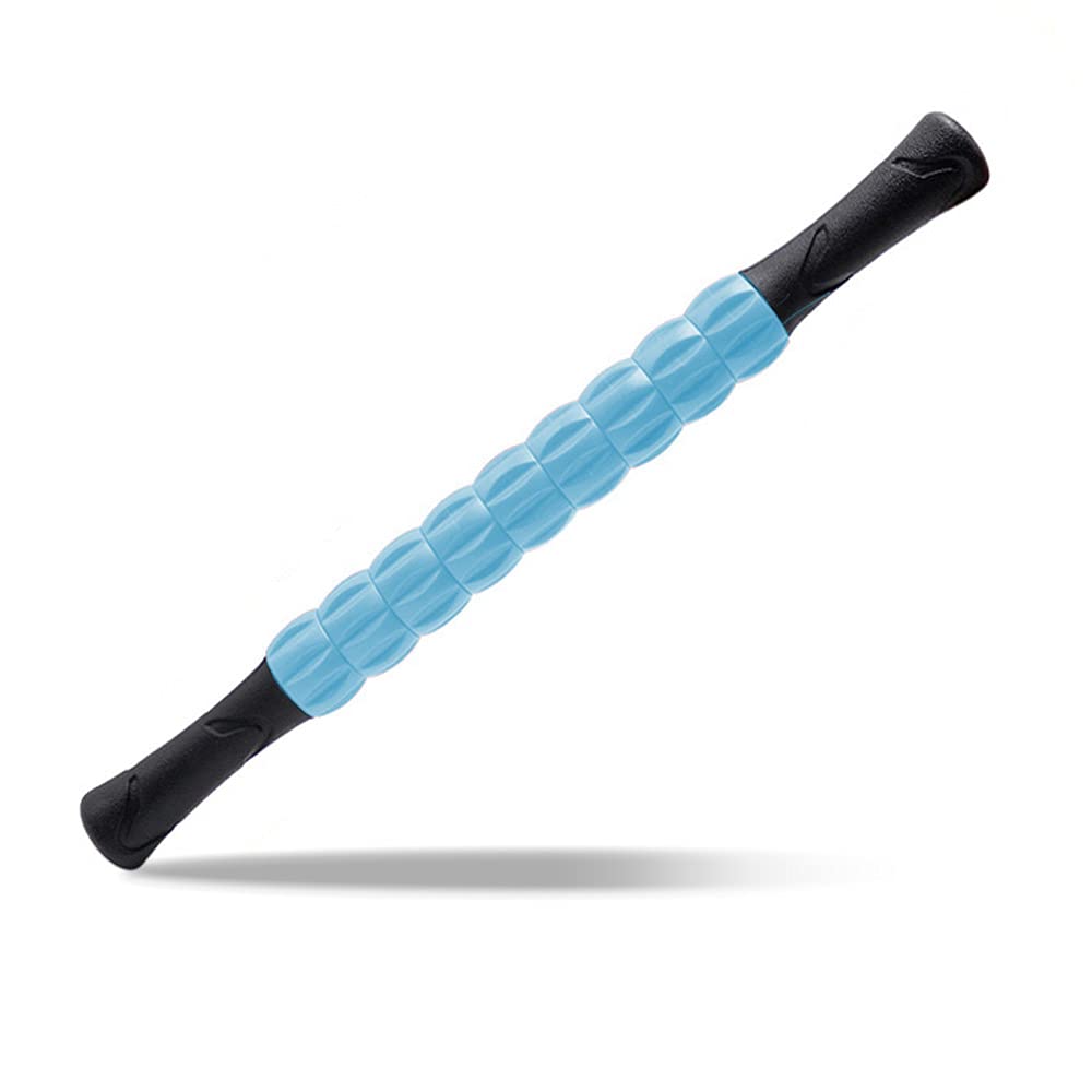 créer Foam Roller Stick Foam Roller Set Myofascial Release Yoga Pole (Light Blue, Single Item)