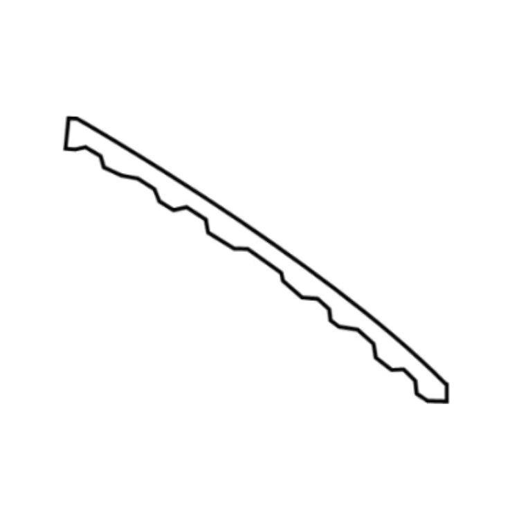 Rear Bumper Trim Strip for Mercedes-Benz W253 2020-2021 RAMBO