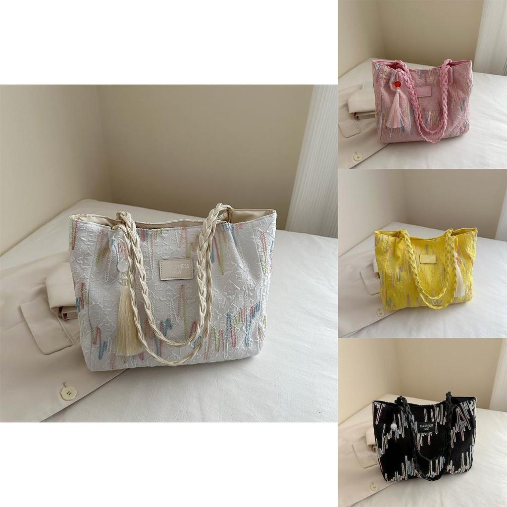 2024 Summer New Fashionable Shoulder Tote Bag Stylish Casual Large Capacity Women