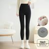 Women's High-Waisted Seamless Fleece-Lined Leggings – Perfect for Autumn & Winter with High Elasticity, Comfort & Versatility.