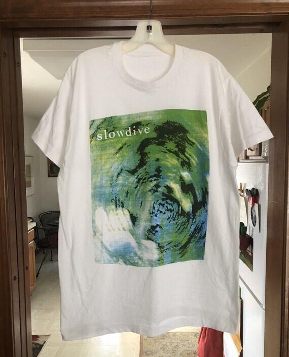 Slowdive ‘Slowdive Ep’ 1990 white short sleeve T shirt Men Women NH10243 Unisex T-Shirt XL