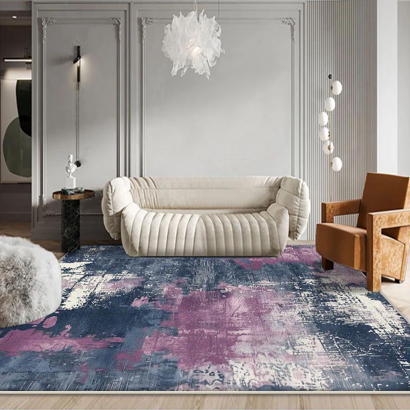 Modern Abstract Carpets for Living Room Decoration Light Luxury Rug 200x400 Large Bedroom Lounge Rugs Coffee Table Non-slip Mat