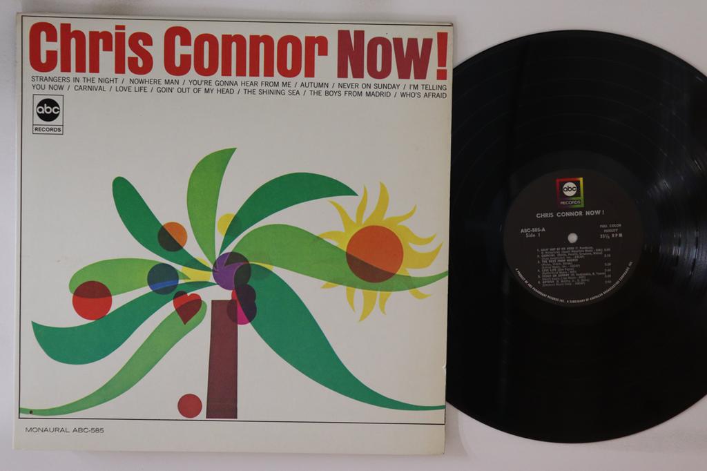 LP Record CHRIS CONNOR - Now ! ABC585 PROBE 1966 US Jazz Used