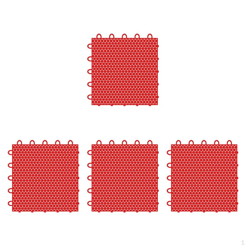 4 balení syntetických ledových dlaždic pro hokejový trénink a bruslení