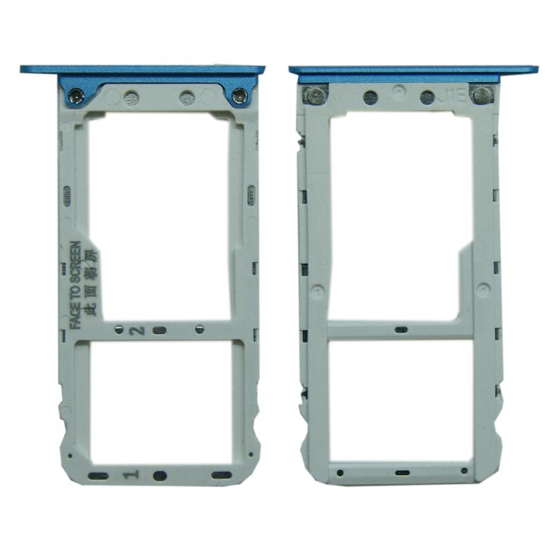 

OEM Тримач лотка для двох SIM-карт і картки Micro SD Заміна для Xiaomi Redmi Note 5/Redmi Note 5 Pro Blue