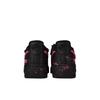 Nike Air Force 1 Leder Low-Top Skateboard-Schuhe Unisex Schwarz Rosa CW2288-001(Team-S-BOX)-Zufällige Verpackungsbeutel