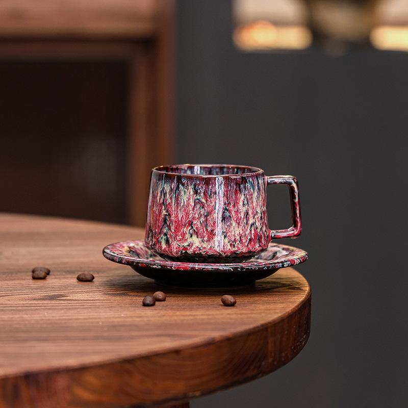 Espresso Cup Saucer Latte Latte Ceramic Cup High Value Afternoon Tea Cup