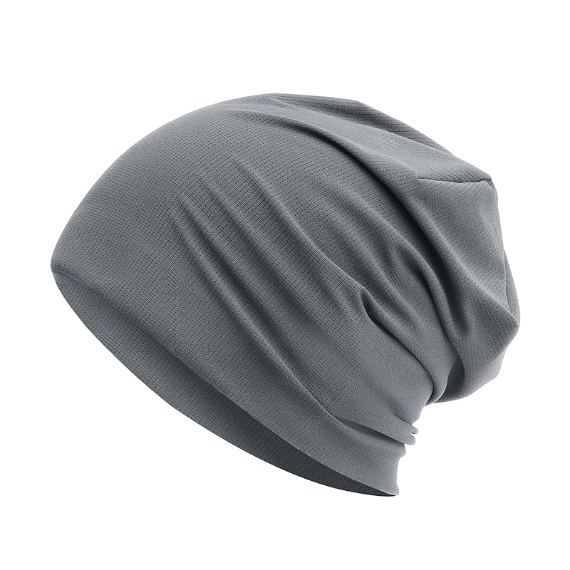 

[Duoyeree] knit hat For spring, summer, and autumn [cooling material/sweat-absorbing and quick-drying] Thin breathable I can t get stuffy medical hat