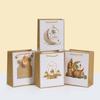 12pcs Eid Mubarak Gift Bags Islamic Paper Gift Bags with Golden Lantern Mosque Designs for Ramadan Gifting