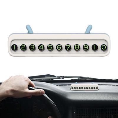Samochodowa Karta Tymczasowego Parkowania Auto Deska Rozdzielcza Parkowanie Tablica z Numerem Telefonu Stylizacja Samochodu Karta Stopu Do Akcesoriów Wnętrza Samochodu