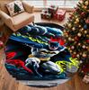 Batman Pattern Round Rug, Indoor/Outdoor Mat, for Picnic, Gameroom, Bedroom, Office, Living Room, Home Decor Carpet, Birthday Gift